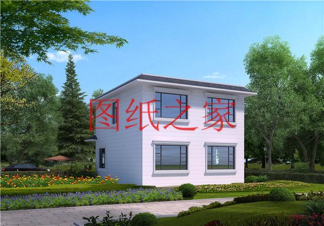 兩款小宅基地的二層別墅設(shè)計(jì)圖，4室3廳2衛(wèi)陽(yáng)臺(tái)，小戶(hù)型二層別墅也能住得很寬敞！