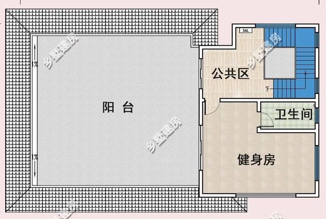 18x12米農(nóng)村現(xiàn)代風(fēng)格小別墅設(shè)計圖，大氣又簡單，濃濃現(xiàn)代元素，做村里最亮眼的別墅！