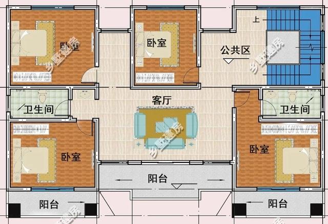 18x12米農(nóng)村現(xiàn)代風(fēng)格小別墅設(shè)計圖，大氣又簡單，濃濃現(xiàn)代元素，做村里最亮眼的別墅！