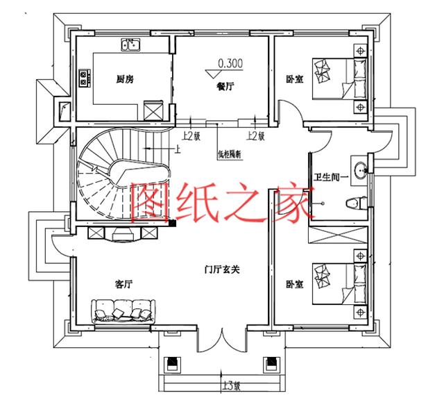 6套農(nóng)村三層別墅，占地110平方米左右，20萬(wàn)就能建好，這樣的別墅你喜歡嗎？