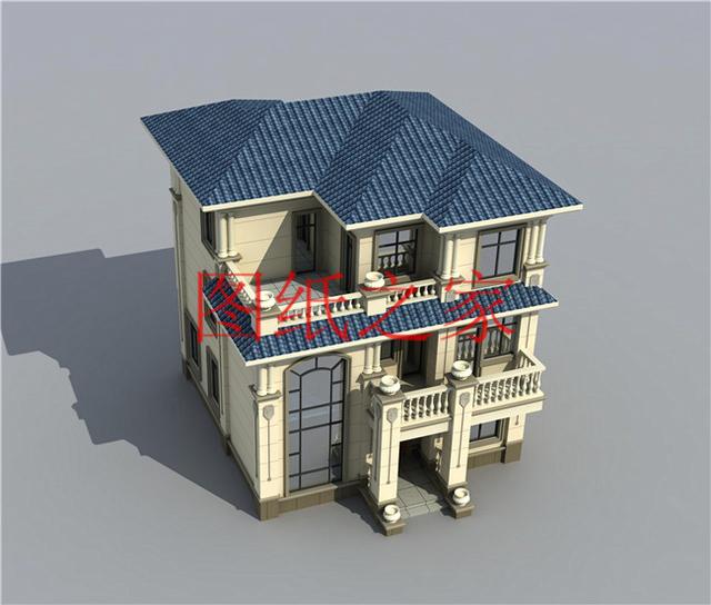 6套農(nóng)村三層別墅，占地110平方米左右，20萬(wàn)就能建好，這樣的別墅你喜歡嗎？