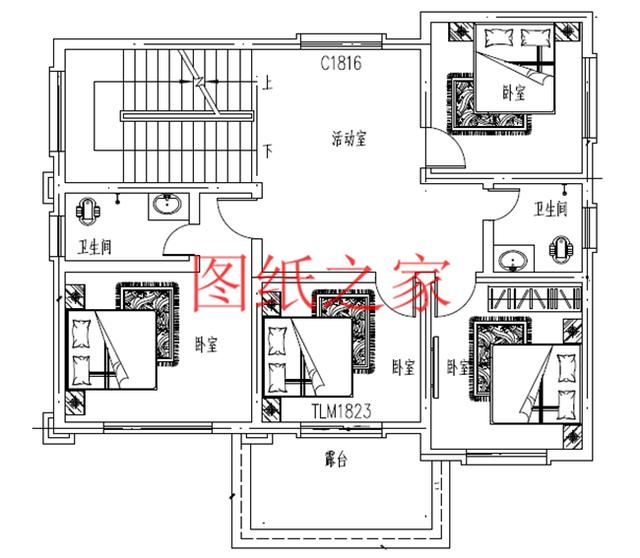 6套農(nóng)村三層別墅，占地110平方米左右，20萬(wàn)就能建好，這樣的別墅你喜歡嗎？