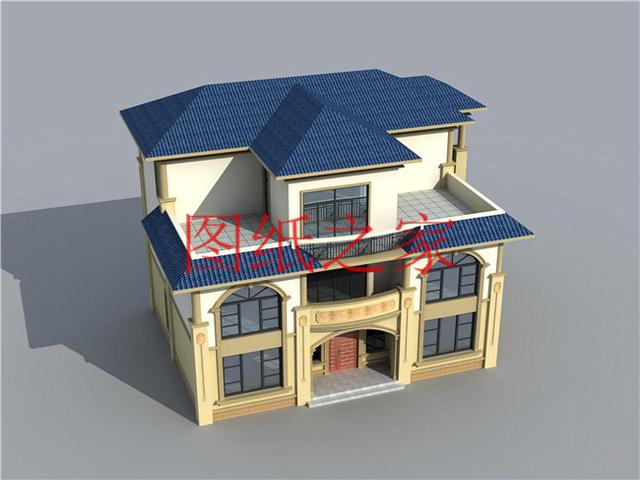 簡(jiǎn)約接地氣的三層別墅設(shè)計(jì)圖，占地150平卻有6、7個(gè)臥室，住起來絕對(duì)舒適寬敞！