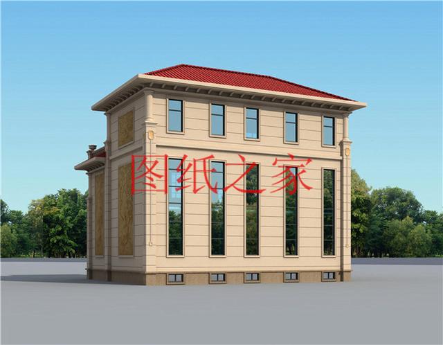 簡(jiǎn)約接地氣的三層別墅設(shè)計(jì)圖，占地150平卻有6、7個(gè)臥室，住起來絕對(duì)舒適寬敞！