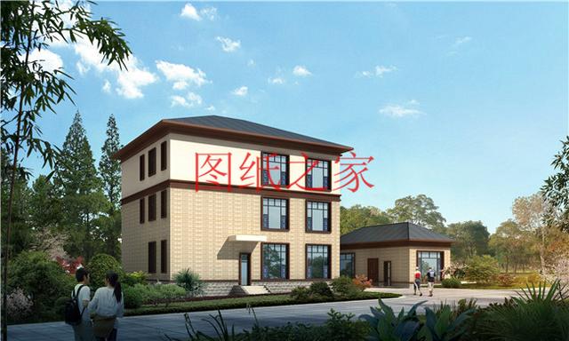 簡(jiǎn)約接地氣的三層別墅設(shè)計(jì)圖，占地150平卻有6、7個(gè)臥室，住起來絕對(duì)舒適寬敞！