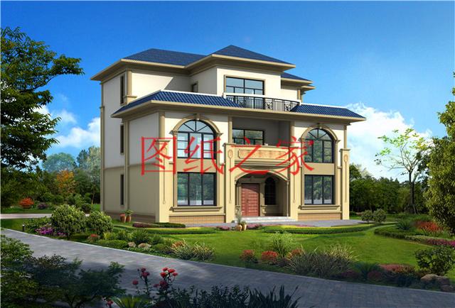 簡(jiǎn)約接地氣的三層別墅設(shè)計(jì)圖，占地150平卻有6、7個(gè)臥室，住起來絕對(duì)舒適寬敞！