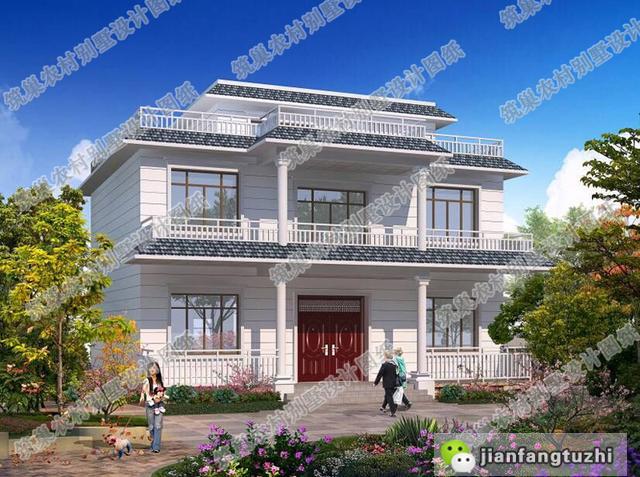 推薦兩款農(nóng)村平屋頂自建房，簡(jiǎn)單實(shí)用，造價(jià)也不高，帶CAD全套施工圖