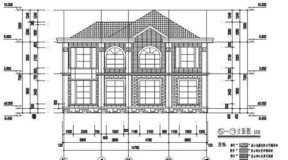 14.7米x10.3米農(nóng)村二層現(xiàn)代別墅設(shè)計(jì)圖，帶棋牌室，適合農(nóng)村自建！