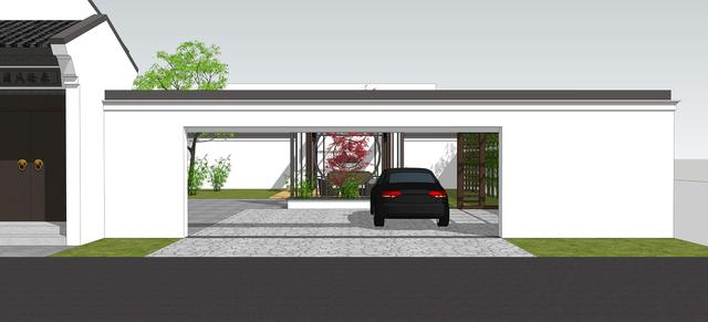 15.3米X11.5米二層新中式別墅設(shè)計(jì)圖，帶活動(dòng)室和健身房，造價(jià)40萬(wàn)，在家也能運(yùn)動(dòng)！