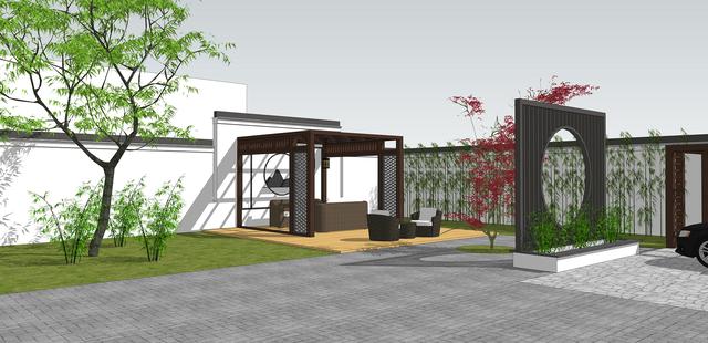 15.3米X11.5米二層新中式別墅設(shè)計(jì)圖，帶活動(dòng)室和健身房，造價(jià)40萬(wàn)，在家也能運(yùn)動(dòng)！