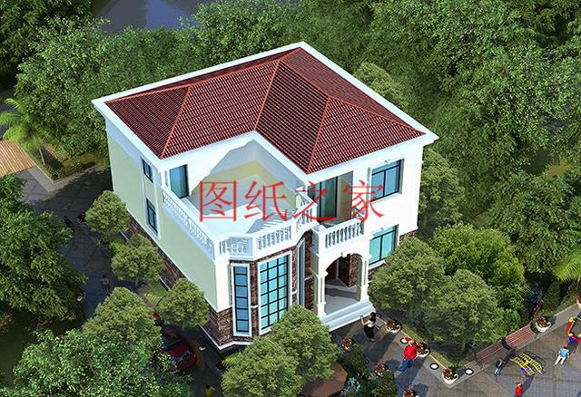 分享4套農(nóng)村二層別墅，占地120平方米左右，造價(jià)不到20萬，經(jīng)濟(jì)又實(shí)用！