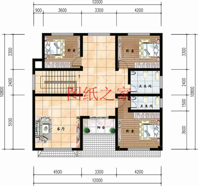 分享4套農(nóng)村二層別墅，占地120平方米左右，造價(jià)不到20萬，經(jīng)濟(jì)又實(shí)用！