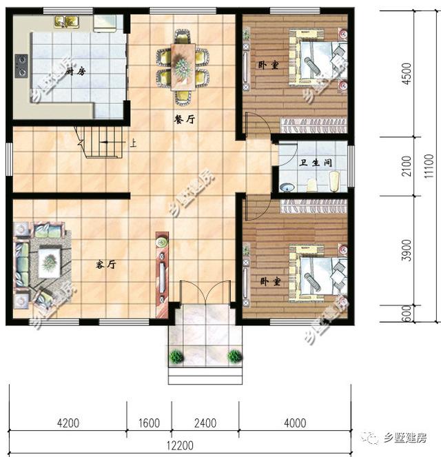 推薦兩款12X11米二層農(nóng)村自建房，不僅造價經(jīng)濟還顏值逆天，誰建誰知道！