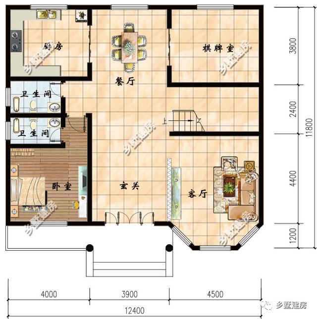 推薦兩款12X11米二層農(nóng)村自建房，不僅造價經(jīng)濟還顏值逆天，誰建誰知道！