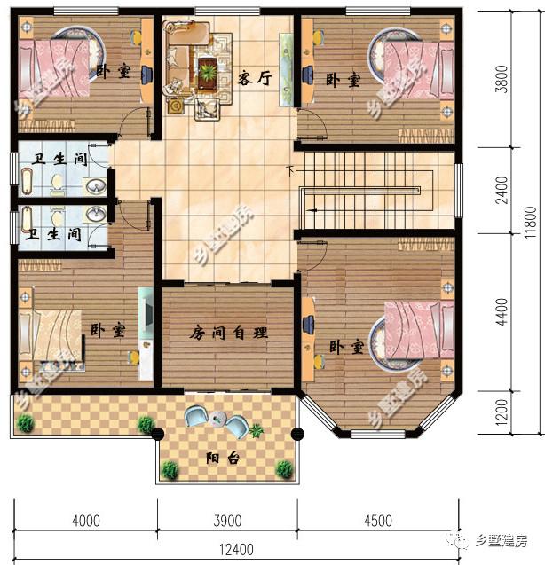 推薦兩款12X11米二層農(nóng)村自建房，不僅造價經(jīng)濟還顏值逆天，誰建誰知道！