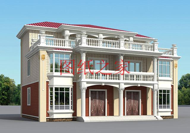 宅基地面積有限可以建雙拼別墅，每戶造價(jià)不到30萬，經(jīng)濟(jì)又實(shí)用，父母也可以跟著享福！