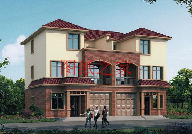 宅基地面積有限可以建雙拼別墅，每戶造價(jià)不到30萬，經(jīng)濟(jì)又實(shí)用，父母也可以跟著享福！