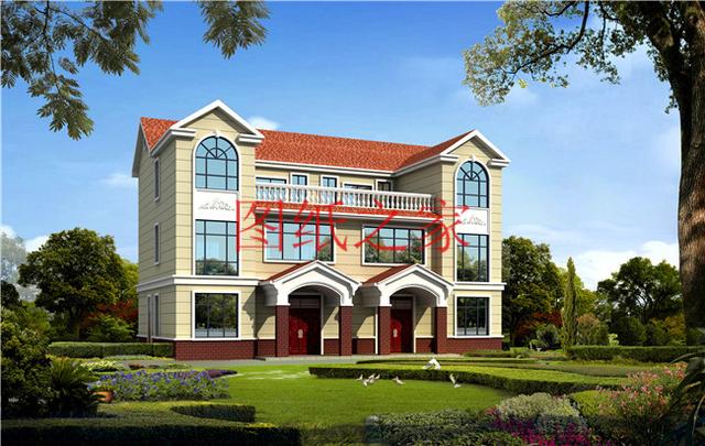 宅基地面積有限可以建雙拼別墅，每戶造價(jià)不到30萬，經(jīng)濟(jì)又實(shí)用，父母也可以跟著享福！