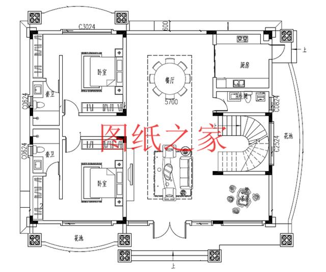 推薦2套三層別墅，豪華大氣、非同凡響，周圍鄰居都羨慕！
