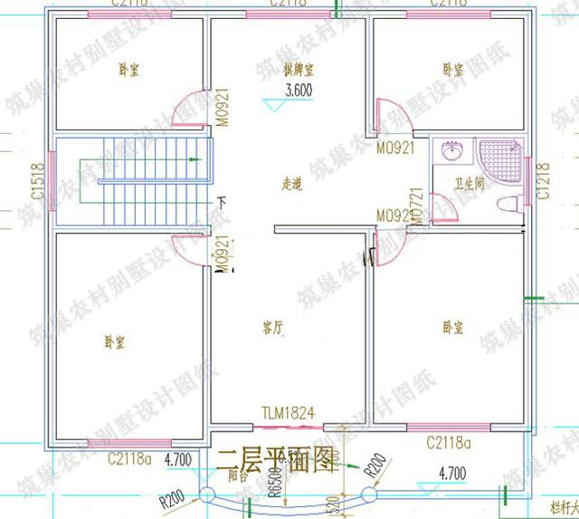 12×11米農(nóng)村二層簡(jiǎn)歐自建房，好看易建，造價(jià)20萬！