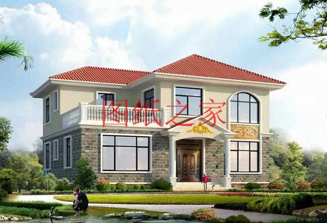 二層農(nóng)村別墅，占地140平米卻有5個(gè)臥室，全家人都能住得下，快來(lái)看看吧！