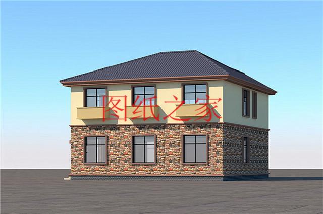 二層農(nóng)村別墅，占地140平米卻有5個(gè)臥室，全家人都能住得下，快來(lái)看看吧！