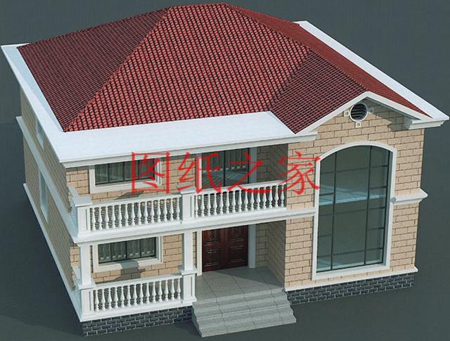 二層農(nóng)村別墅，占地140平米卻有5個(gè)臥室，全家人都能住得下，快來(lái)看看吧！