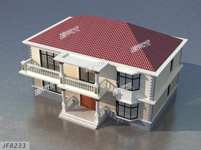 三棟農(nóng)村二層別墅設(shè)計(jì)圖，精致漂亮，實(shí)用，見過的人都說好，好戶型錯(cuò)過可惜了