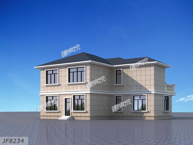 三棟農(nóng)村二層別墅設(shè)計(jì)圖，精致漂亮，實(shí)用，見過的人都說好，好戶型錯(cuò)過可惜了