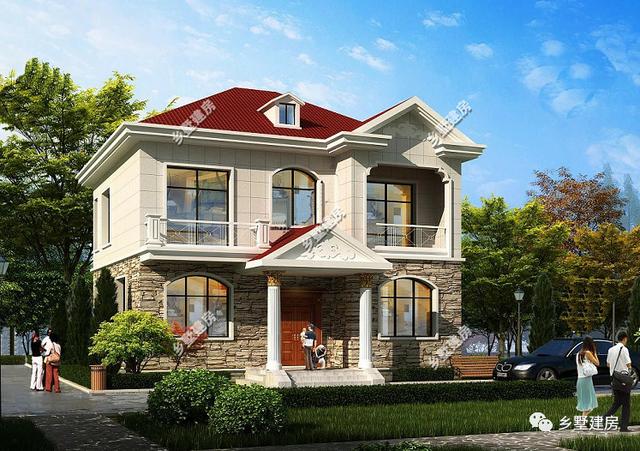 2款11X12米農村自建房，精美別致，第二款只要20萬！