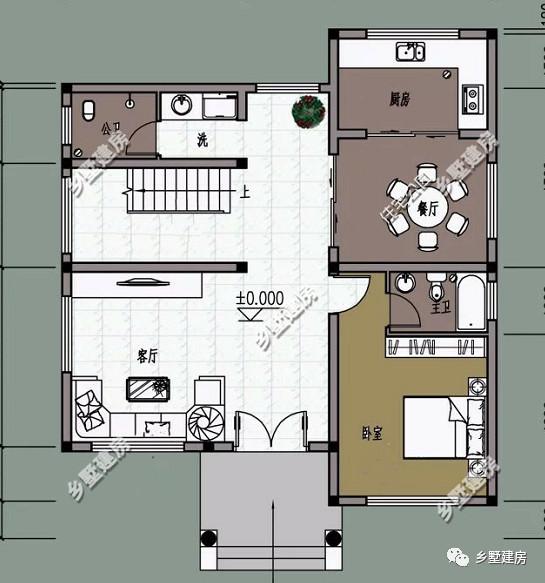 2款11X12米農村自建房，精美別致，第二款只要20萬！
