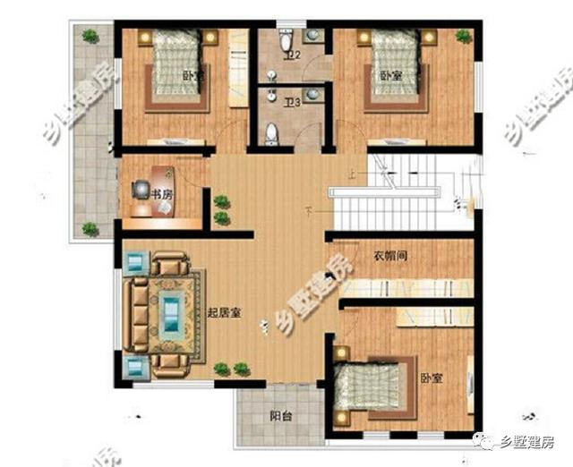 2款11X12米農村自建房，精美別致，第二款只要20萬！