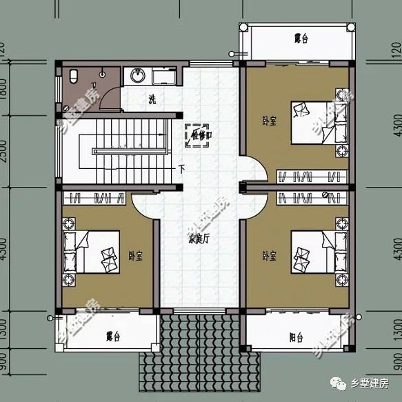 2款11X12米農村自建房，精美別致，第二款只要20萬！