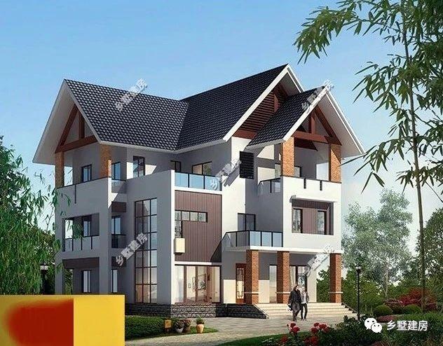 2款11X12米農村自建房，精美別致，第二款只要20萬！