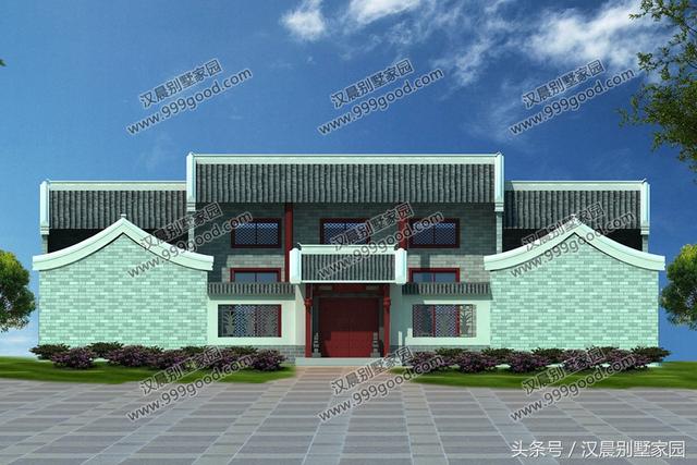 3款造價(jià)成本低、居住舒適的一層三合院別墅設(shè)計(jì)圖，放到朋友圈絕對(duì)有面子！