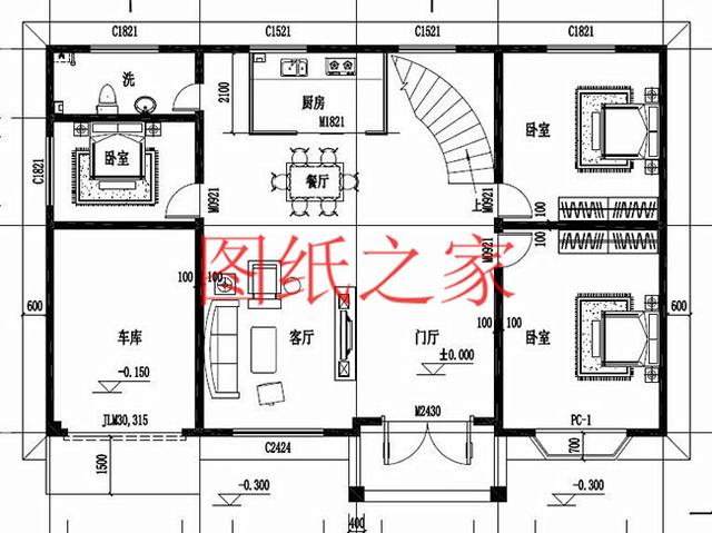 占地160平方米左右的農(nóng)村二層自建房，精致美觀又實用，年輕人也喜歡！
