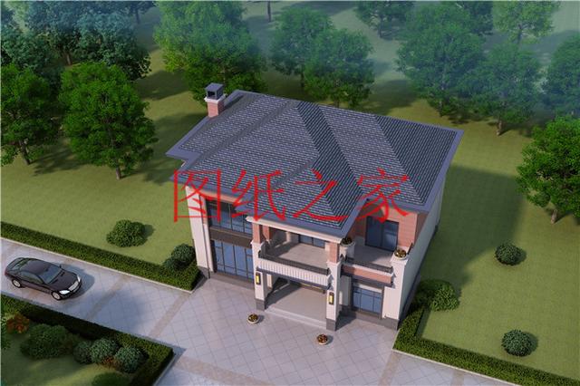 占地160平方米左右的農(nóng)村二層自建房，精致美觀又實用，年輕人也喜歡！