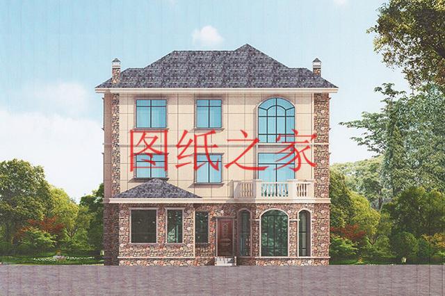 大戶型的農(nóng)村三層別墅，經(jīng)典設(shè)計(jì)永不過時(shí)，滿足你一輩子的需求！