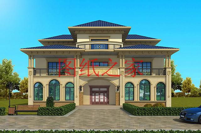 大戶型的農(nóng)村三層別墅，經(jīng)典設(shè)計(jì)永不過時(shí)，滿足你一輩子的需求！