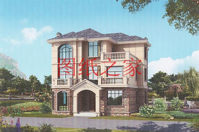 大戶型的農(nóng)村三層別墅，經(jīng)典設(shè)計(jì)永不過時(shí)，滿足你一輩子的需求！