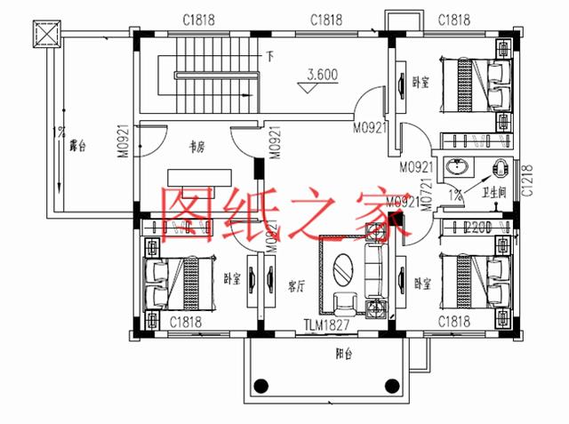 占地110平米左右的5套二層自建別墅，美觀實(shí)用，只要二三十萬就能實(shí)現(xiàn)別墅夢(mèng)