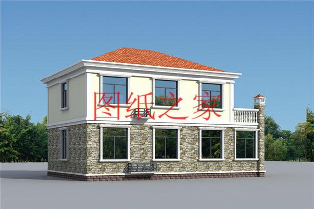 占地110平米左右的5套二層自建別墅，美觀實(shí)用，只要二三十萬就能實(shí)現(xiàn)別墅夢(mèng)