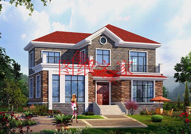 推薦5套美觀大方的二層別墅，讓你一見傾心，就想回家建一棟！