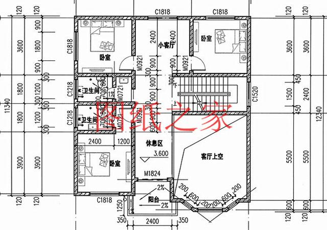 新穎別致的二層農(nóng)村別墅，占地130平米，蓋起來絕對(duì)有面子！
