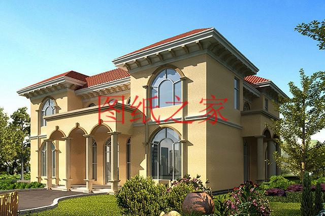 大宅基地就要蓋大房子，豪華氣派二層別墅，在村里倍兒有面子！