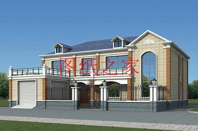 大宅基地就要蓋大房子，豪華氣派二層別墅，在村里倍兒有面子！