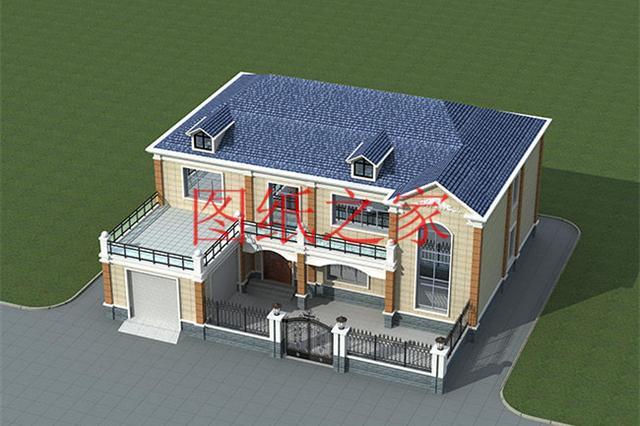 大宅基地就要蓋大房子，豪華氣派二層別墅，在村里倍兒有面子！