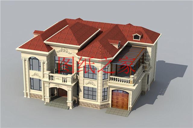 大宅基地就要蓋大房子，豪華氣派二層別墅，在村里倍兒有面子！