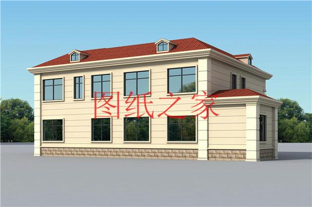 大宅基地就要蓋大房子，豪華氣派二層別墅，在村里倍兒有面子！