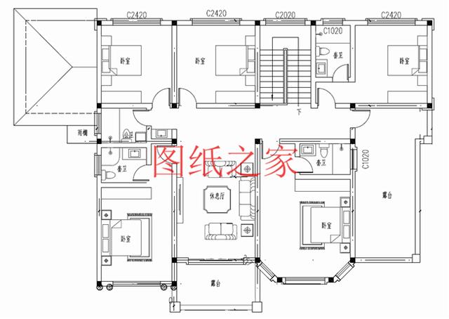 大宅基地就要蓋大房子，豪華氣派二層別墅，在村里倍兒有面子！